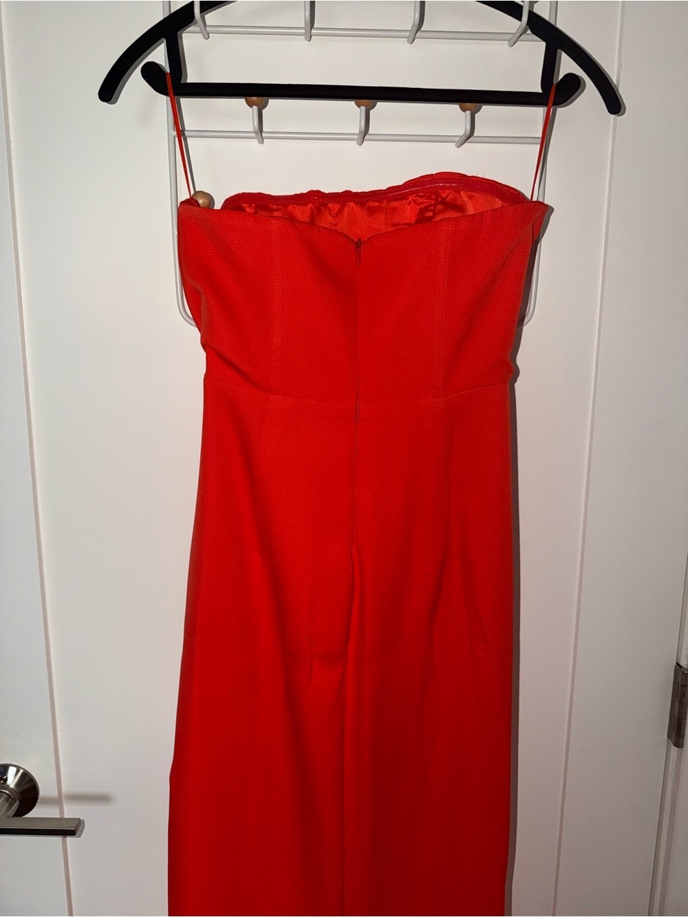 Showpo Red Strapless Midi Dress Sz4 - Picture 11 of 11